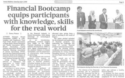 Clipping July 6 Financial Bootcamp equips participants with knowledge, skills for the real world