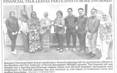 Clipping July 31 Financial talks leaves participants more informed