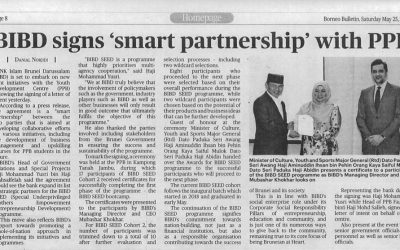 Clipping May 25 BIBD signs smart partnership with PPB