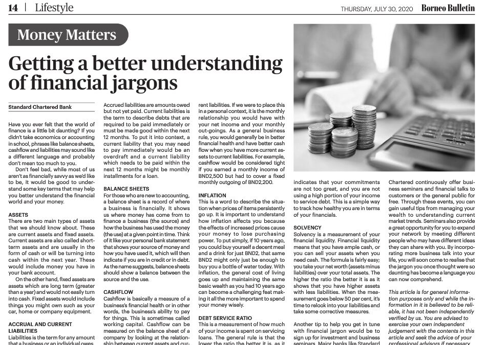 Money Matters Jul 30 – BBB