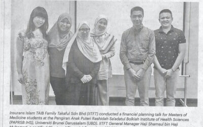 Insurans Islam TAIB Family Takaful Sdn Bhd (IITFT) conducted a financial planning talk to PAPRSB IHS