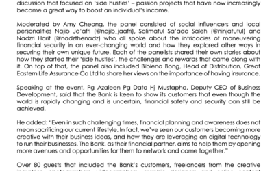 BAIDURI BANK HOSTS PANEL TALK TITLED: “FINANCIAL SECURITY IN THE NEW NORMAL”