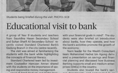 SCB 17 Apr 2021 – Educational visit to bank