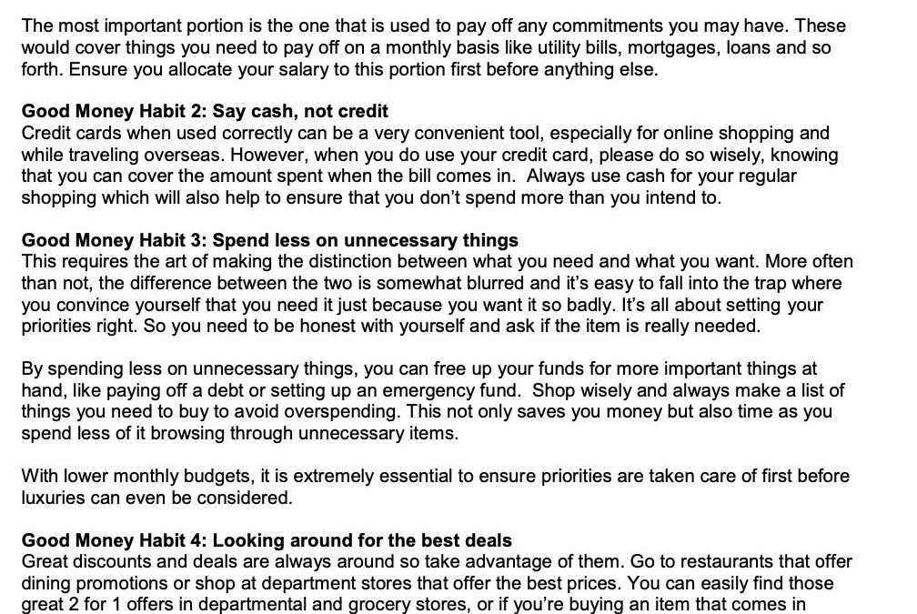 SCB – 14 Jan Financial Resolution