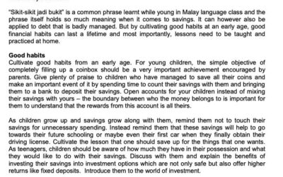 MONEY MATTER$ – BEING FINANCIALLY INDEPENDENT PT 1 – SCB 29 July 2021