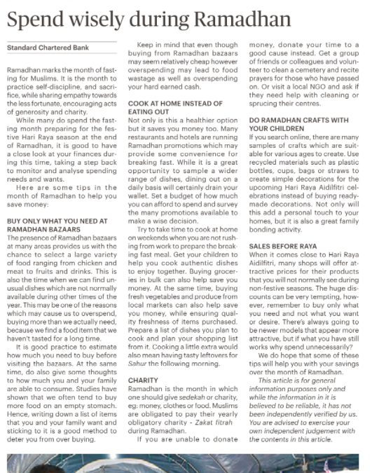 Money Matter$ – SCB 7 April 2022