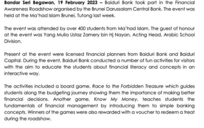 BBB 19 Feb 2023 – Financial Awareness Roadshow