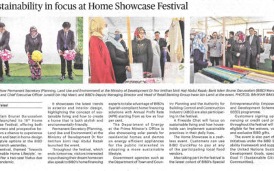 BIBD – (BB) 18 Mar 2023 – Sustainability in focus at Home Showcase Festival