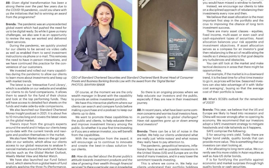 BB – SCB – Helping the public understand investment