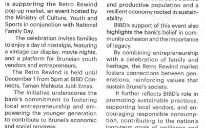 BIBD 30112024 – Support for youth, local entrepreneurs