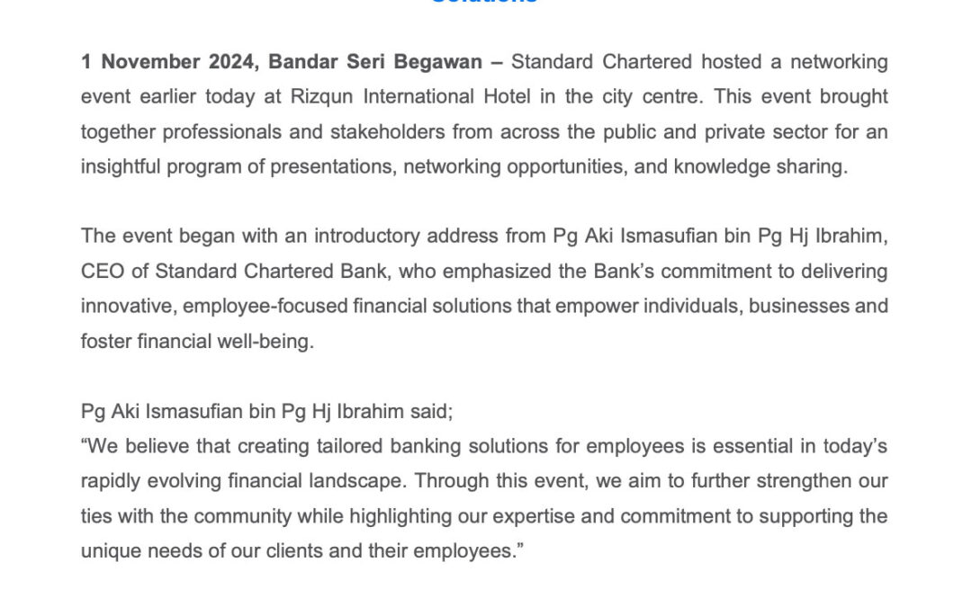 SCB 01112024 – Employee and Business Banking Solutions