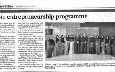 (BB) BIBD 10 June 2024 – Special Entrepreneurial Empowerment and Development programme
