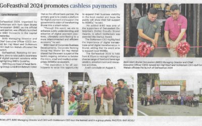 (BB) BIBD 23 July 2024 – GoFestival 2024 promotes cashless payment
