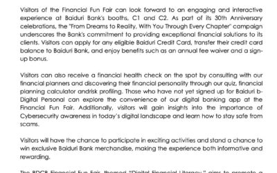 BBB – Aug 2024 – BDCB Financial Fun Fair