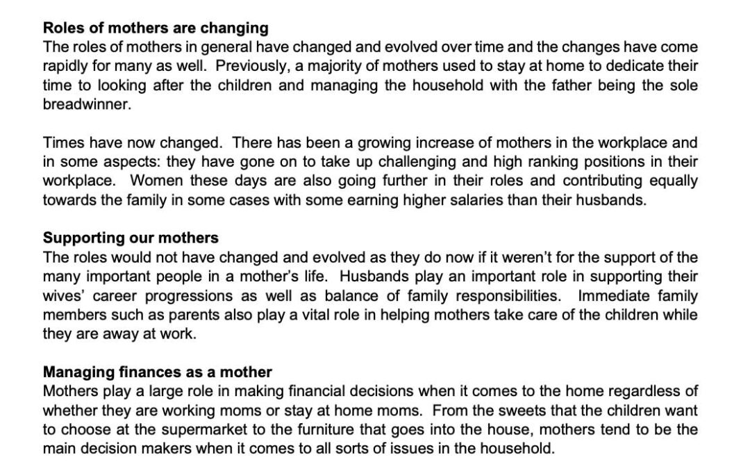 Money Matter$ – 8 May – Finances for Mothers