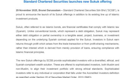 SCB 29 Nov 2025 – Standard Chartered Securities launches new Sukuk offering