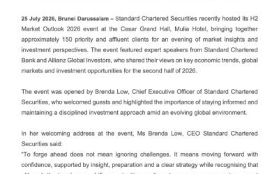 25 Jul 2026 – Standard Chartered Securities Hosts H2 Market Outlook 2026 – Sharing Insights on Navigating shifting terrain